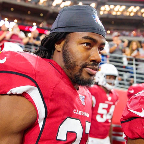 Josh Shaw at a preseason game in August.