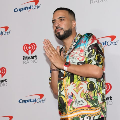 Rapper French Montana attends the 2019 iHeartRadio