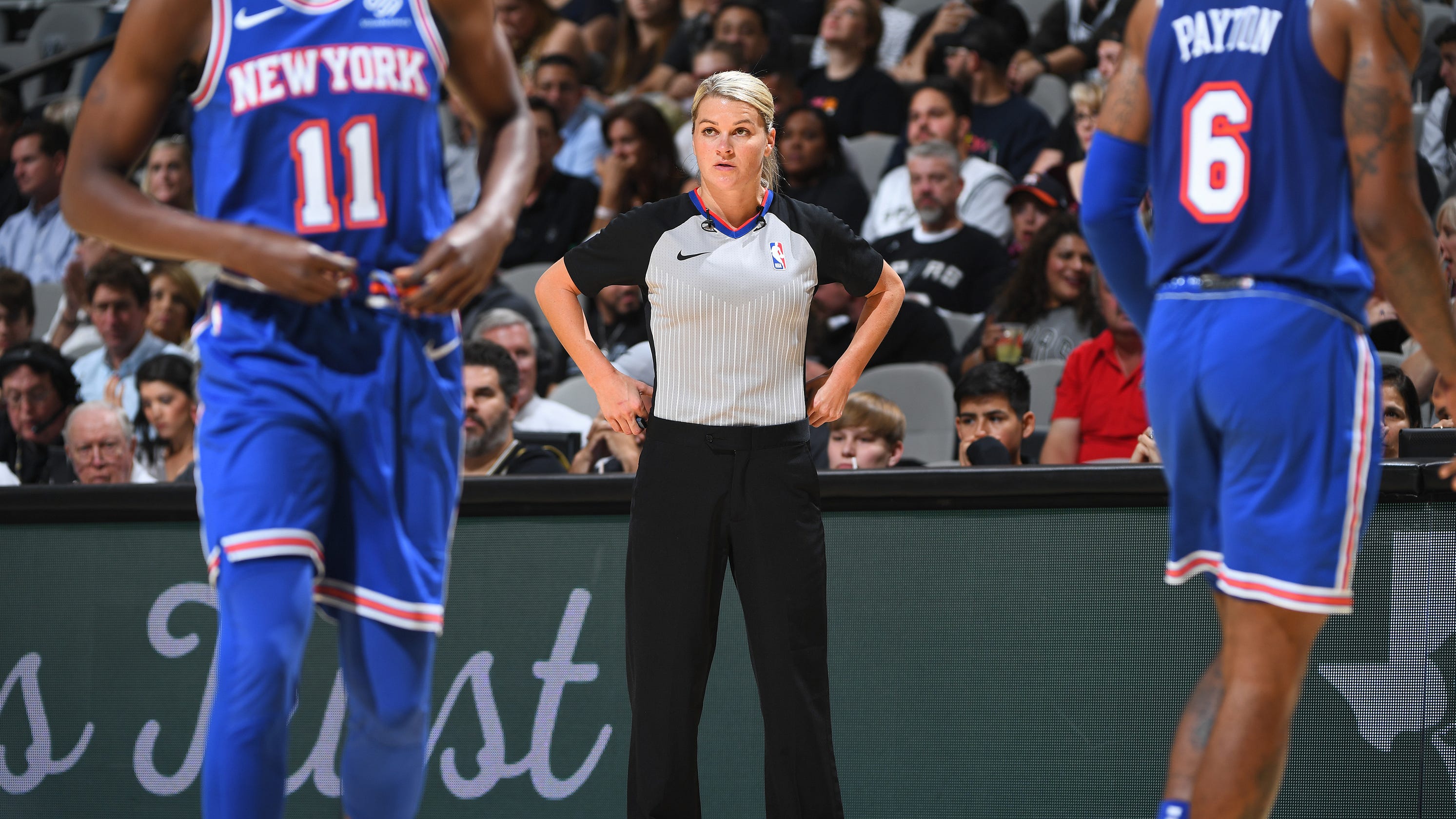 Nba Referee Jenna Schroeder Once Was Comerica Park Bartender