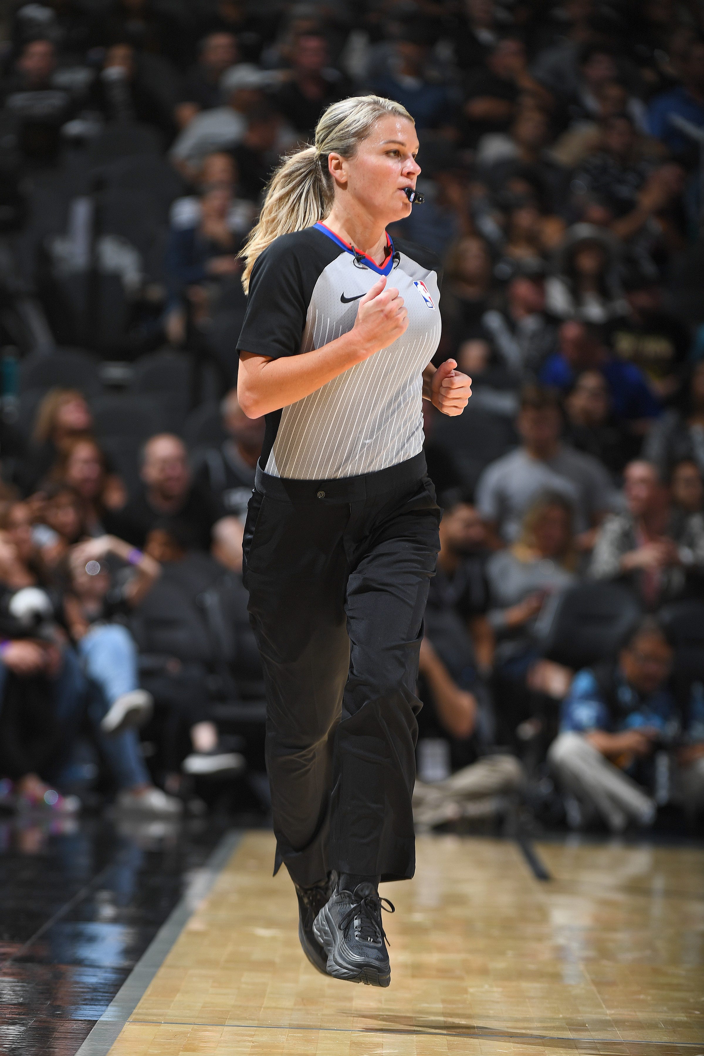 NBA referee Jenna Schroeder once was Comerica Park bartender