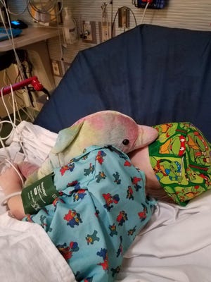 Killian Schwarz, 9, lost his beloved stuffed dolphin, Rainbow, more than a week ago. The dolphin heled him during many health issues over the last six years including brain surgery in 2018.