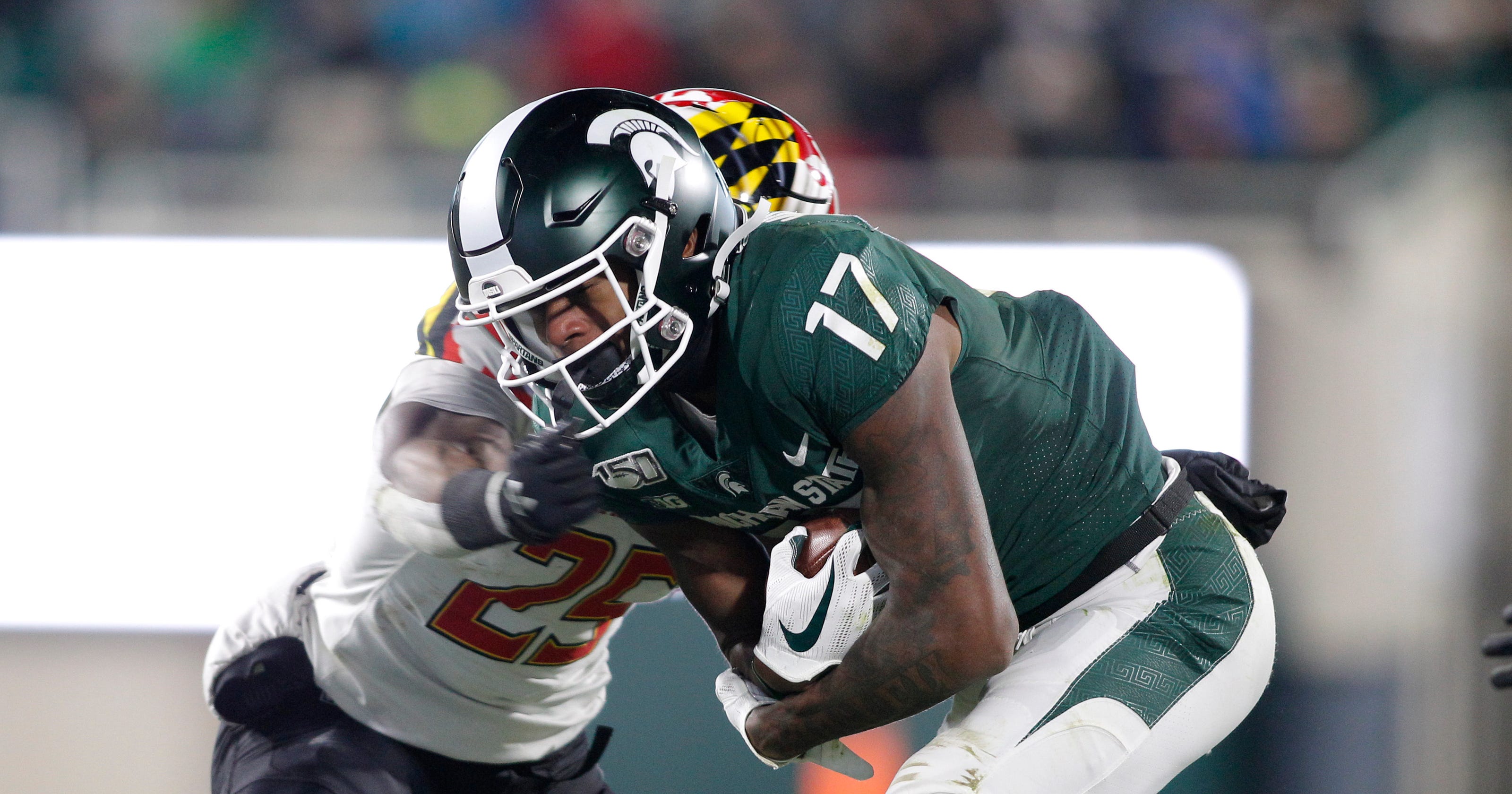 Michigan State Football Grades Inside Msu S Performance Vs Maryland