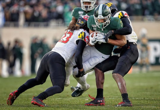 Michigan State Football Grades Same Problems Arise Vs Maryland