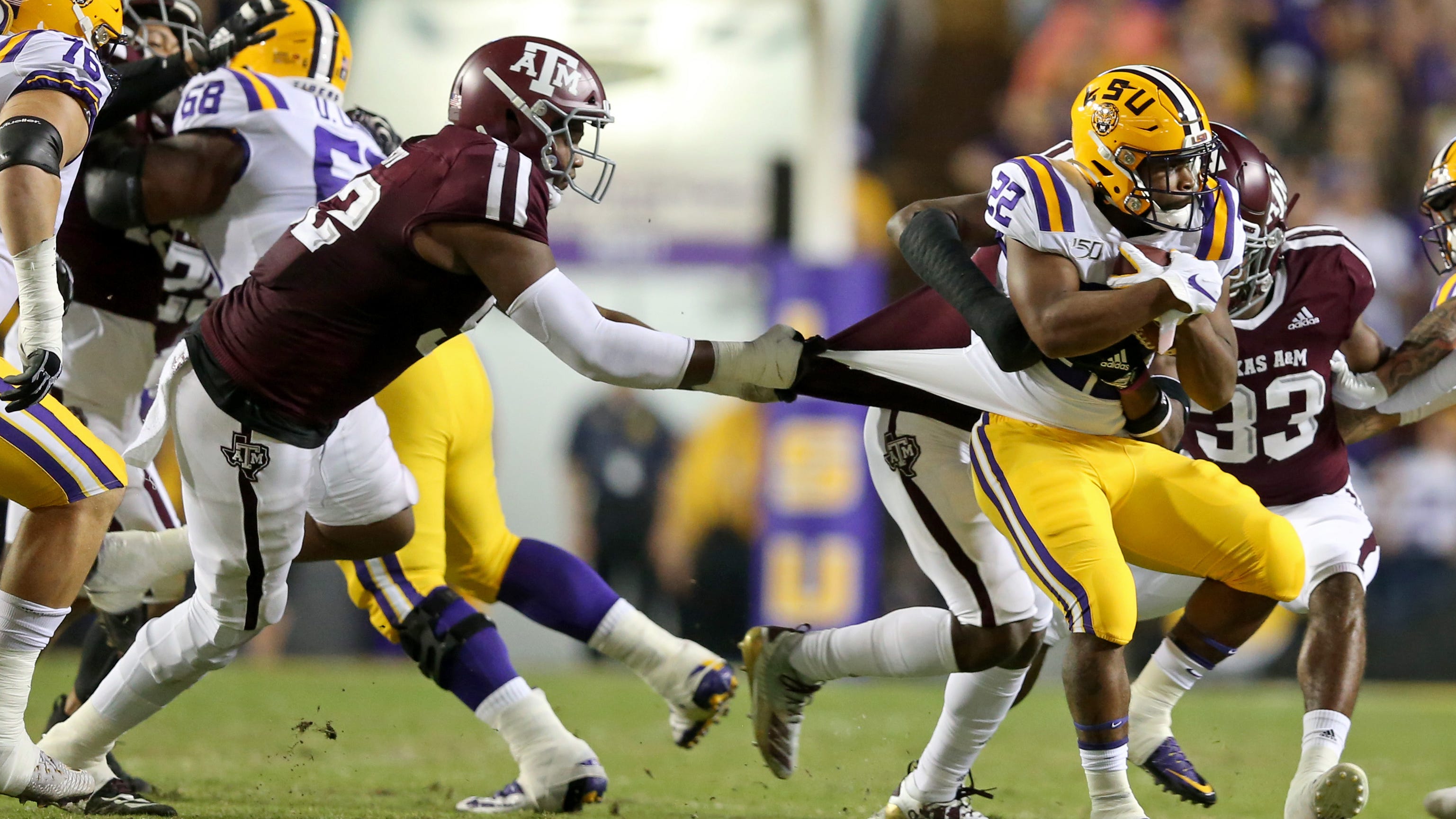 LSU vs. Texas A&M football video highlights, score