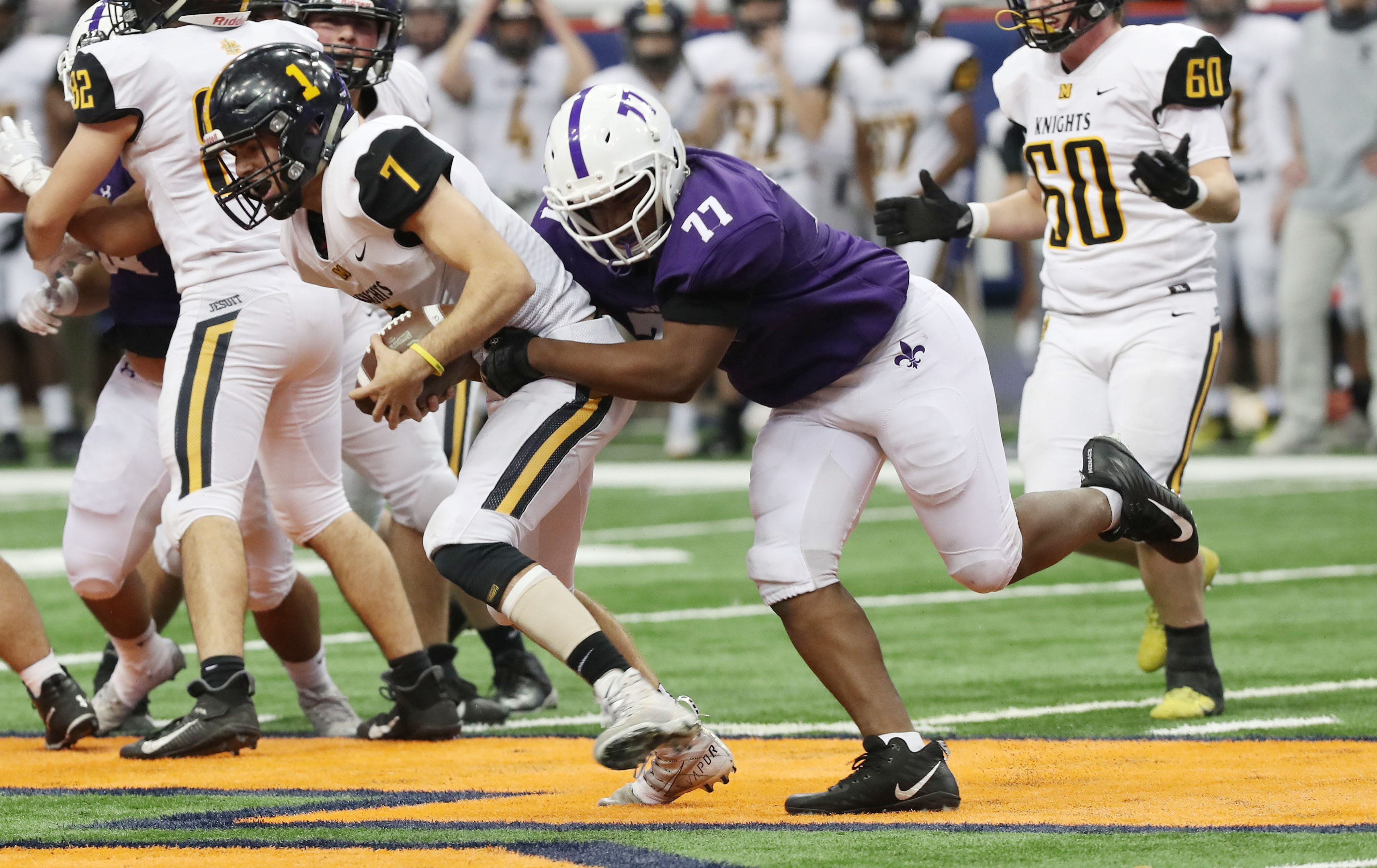 New Rochelle football dominated to win state championship