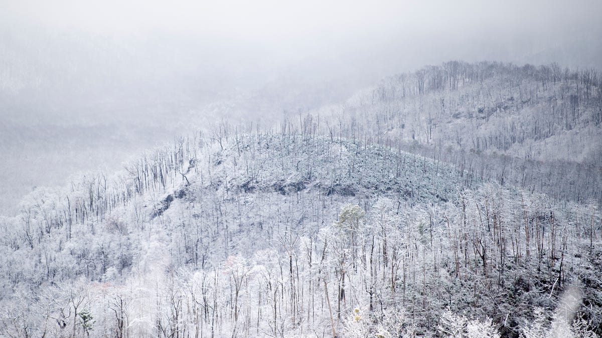 Great smokies snow