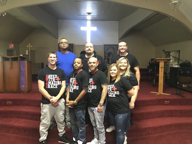 The members of Zion Baptist's SWAG Ministries have found comfort in helping others.
