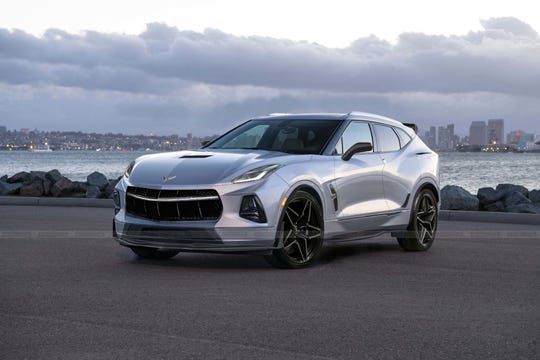 Speculation about a Corvette-badged SUV led Car and Driver magazine to come up with its own rendition of what a Corvette SUV might look like.