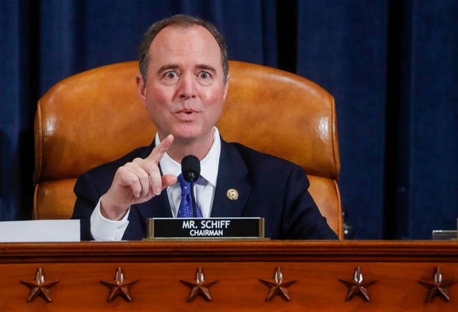 Representante Adam Schiff (D-CA), presidente del Comité de Inteligencia de la Cámara Baja.