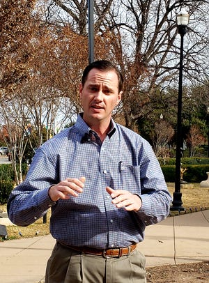 Jeff Stanton announced that he is running for Taylor County Sheriff in what is now a three-way race between himself, current sheriff Ricky Bishop and former sheriff Les Bruce. Stanton has worked for the sheriff's department for 12 years. Stanton announced at Everman Park downtown Wednesday afternoon.