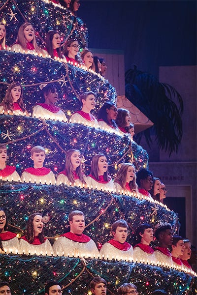 capital christian center singing christmas tree
