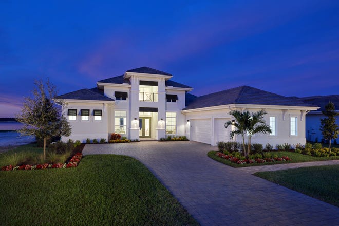 The Muirfield VIII is one of Stock's models located at WildBlue in Estero.