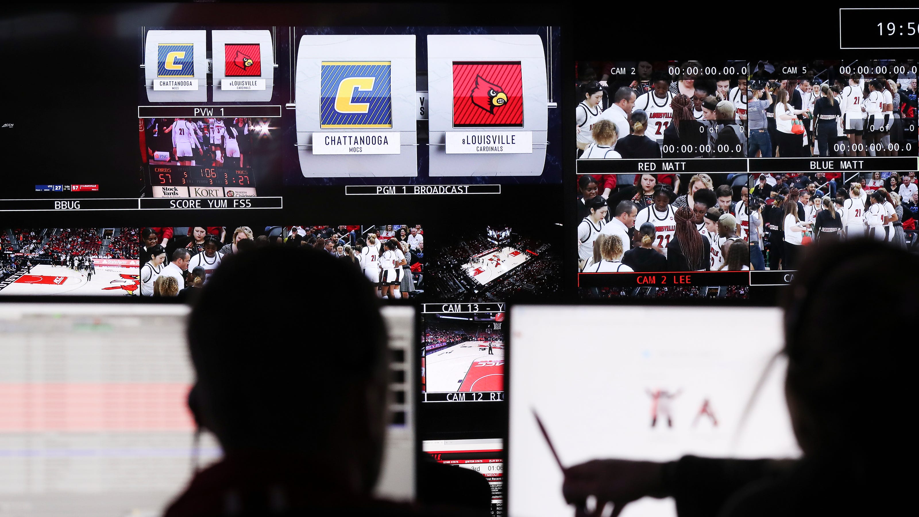 University Of Louisville Acc Network Broadcast Studio Makes Espn Magic