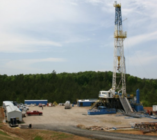 Example of the type of drilling operation that will be conducted in Calhoun County.