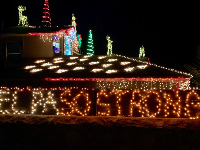 Horizon City Christmas Lights Display Honors Walmart Shooting Victims