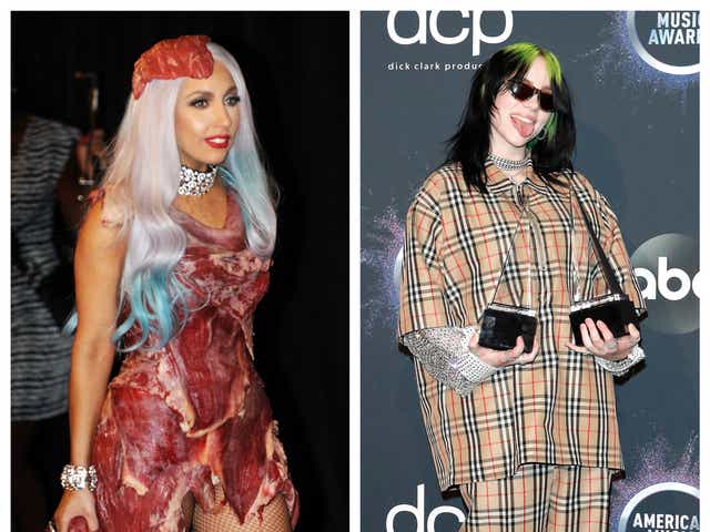 Billie Eilish Takes Heat For Shading Lady Gaga S Iconic Meat Dress