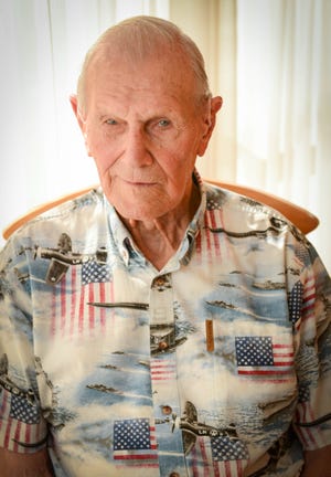 John Schleicher, 97, survived the Pearl Harbor bombing because he was in church that Sunday morning. The Nokomis  resident never talked much about serving during WWII and did not even tell his son, Dick, that he had been at Pearl Harbor until a few days before 73rd anniversary of the attack.