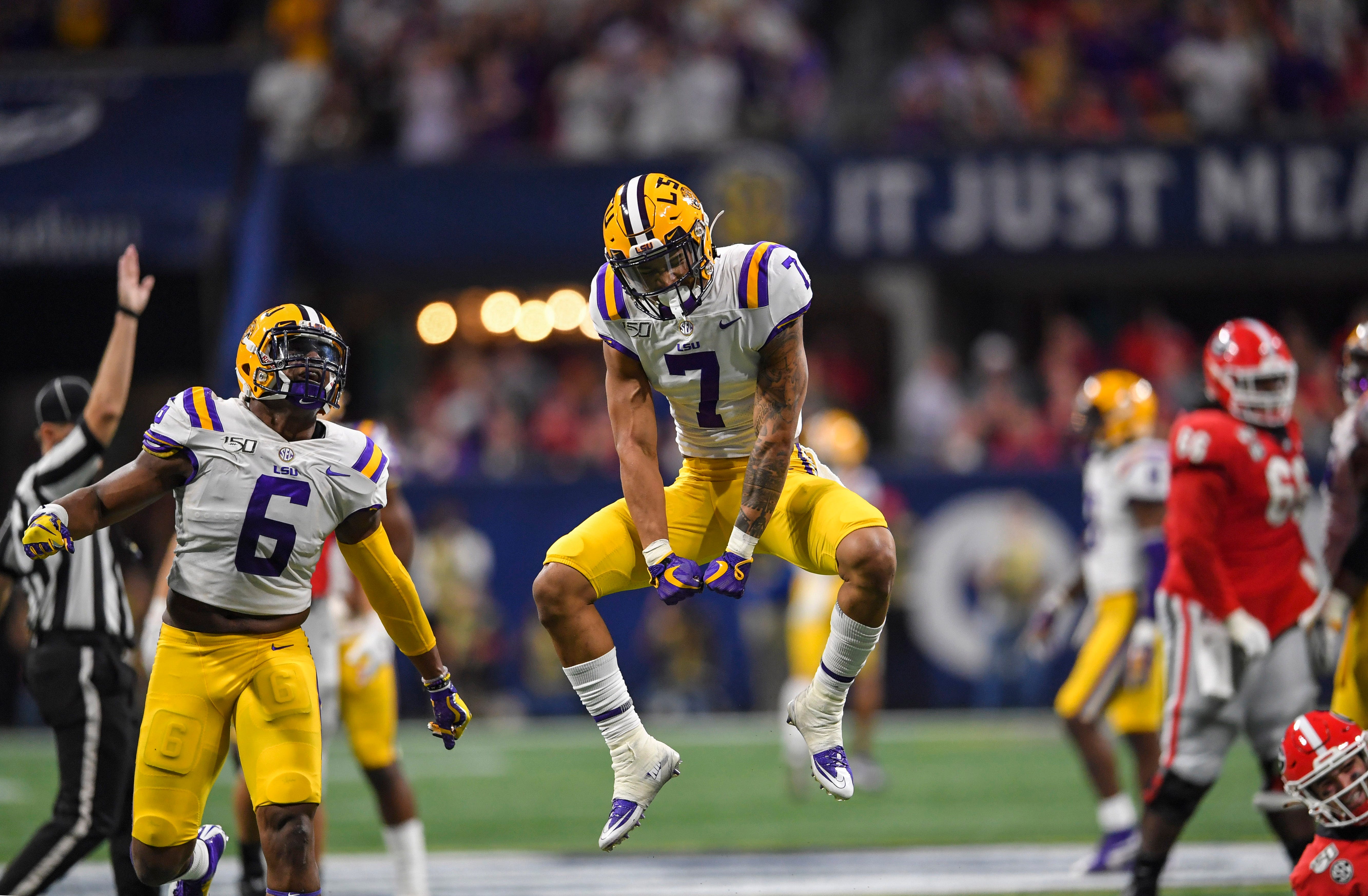lsu delpit jersey