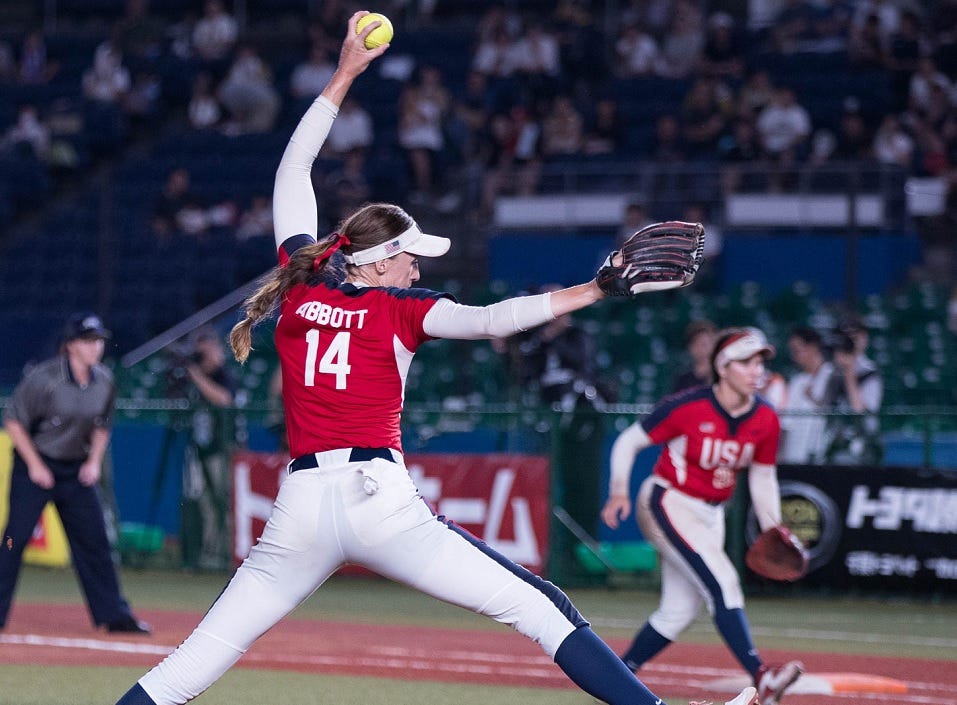 USA softball pitcher Monica Abbott's long wait for Olympics delayed at...