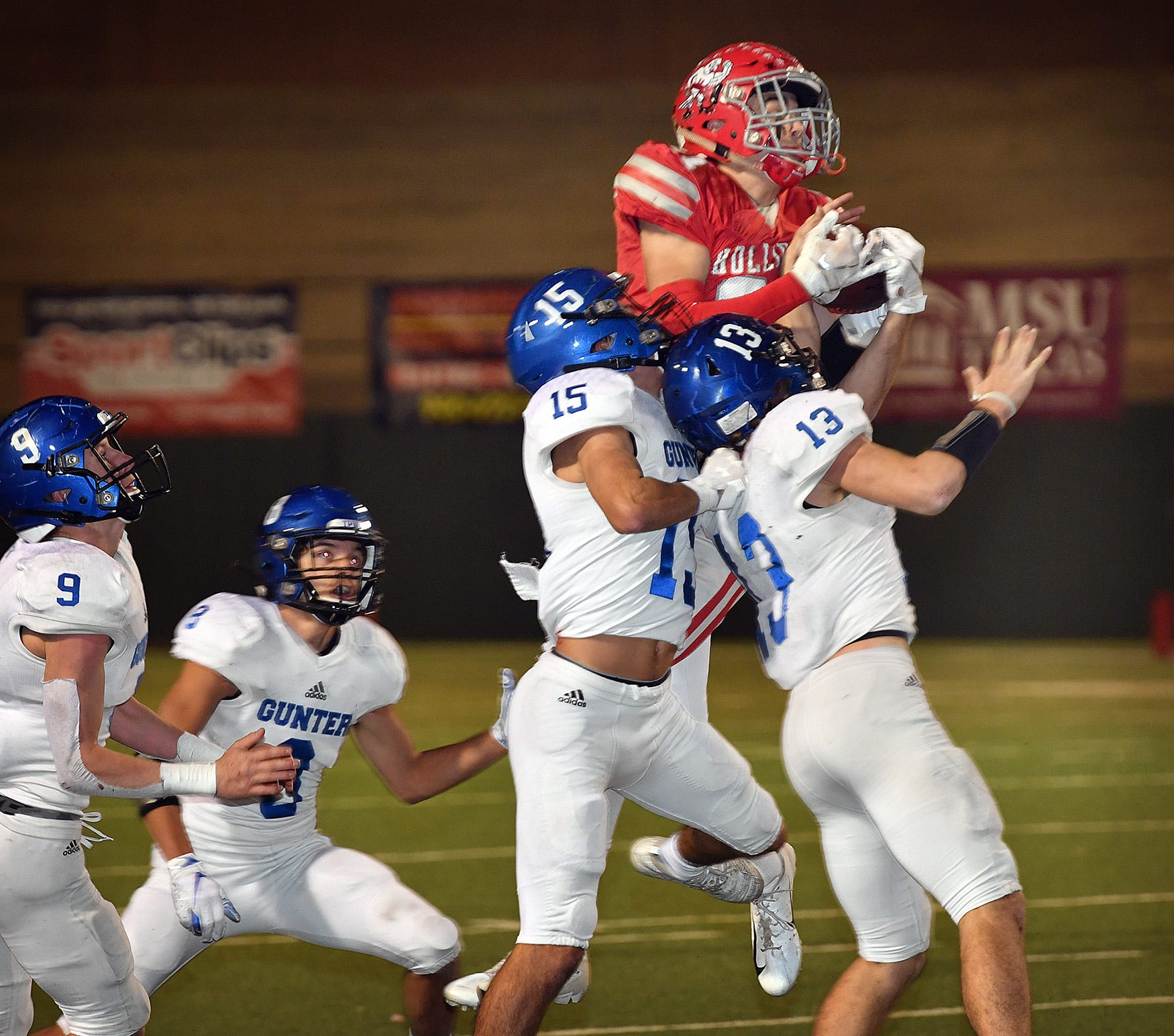 High School Football Playoffs Gunter stops Holliday again
