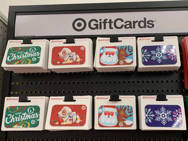 Target Gift Card Discount Save 10 On Store Gift Cards Dec 8 - 5 dollar roblox gift card target