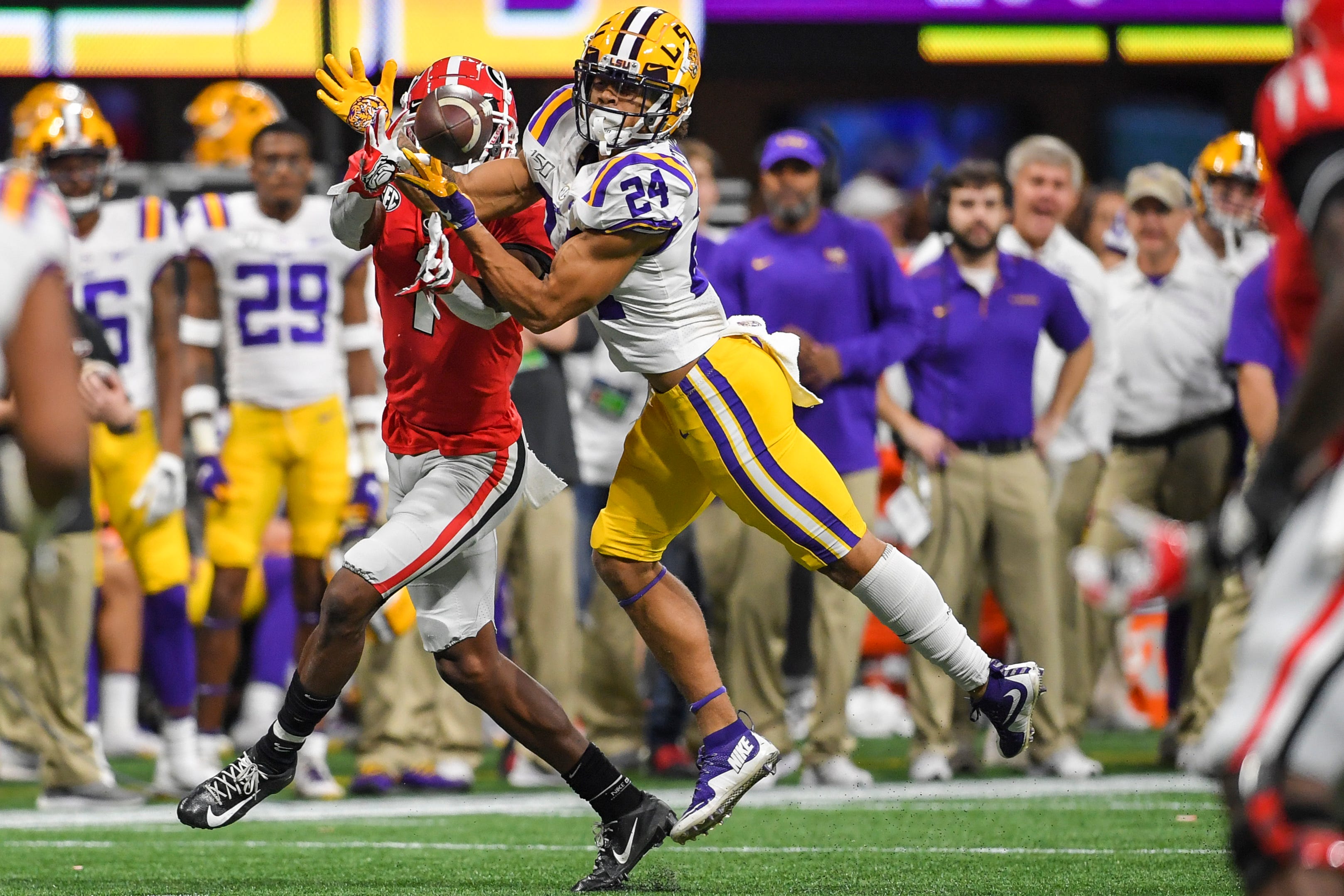 derek stingley jr lsu jersey