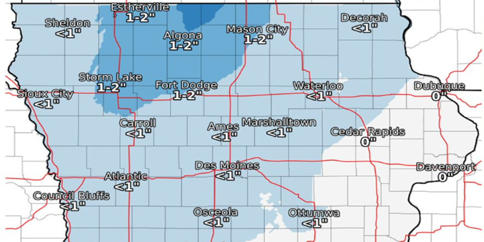 Des Moines weather When to expect snow, gusty winds in central Iowa