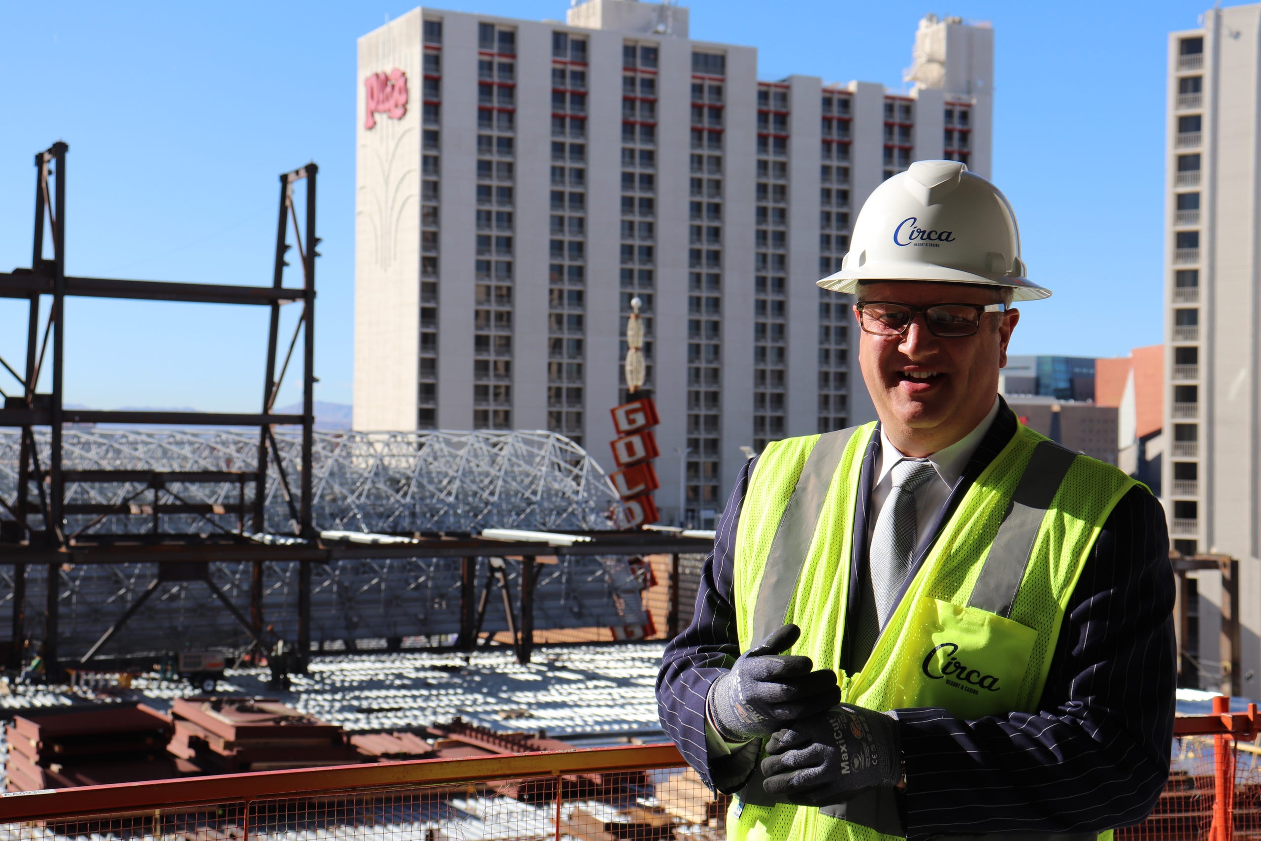 Derek Stevens is Detroit native who first tossed the dice as a Las Vegas investor in 2006, when he bought a stake with his brother in the Golden Gate on Fremont Street. Today, Stevens owns the D Las Vegas, the Downtown Las Vegas Events Center and the Circa Sportsbook. He's now building the Circa Resort & Casino.