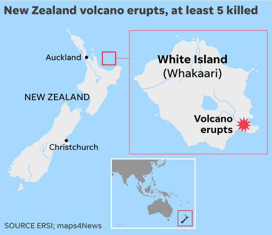 New Zealand Volcano Is Royal Caribbean Liable For Tourist