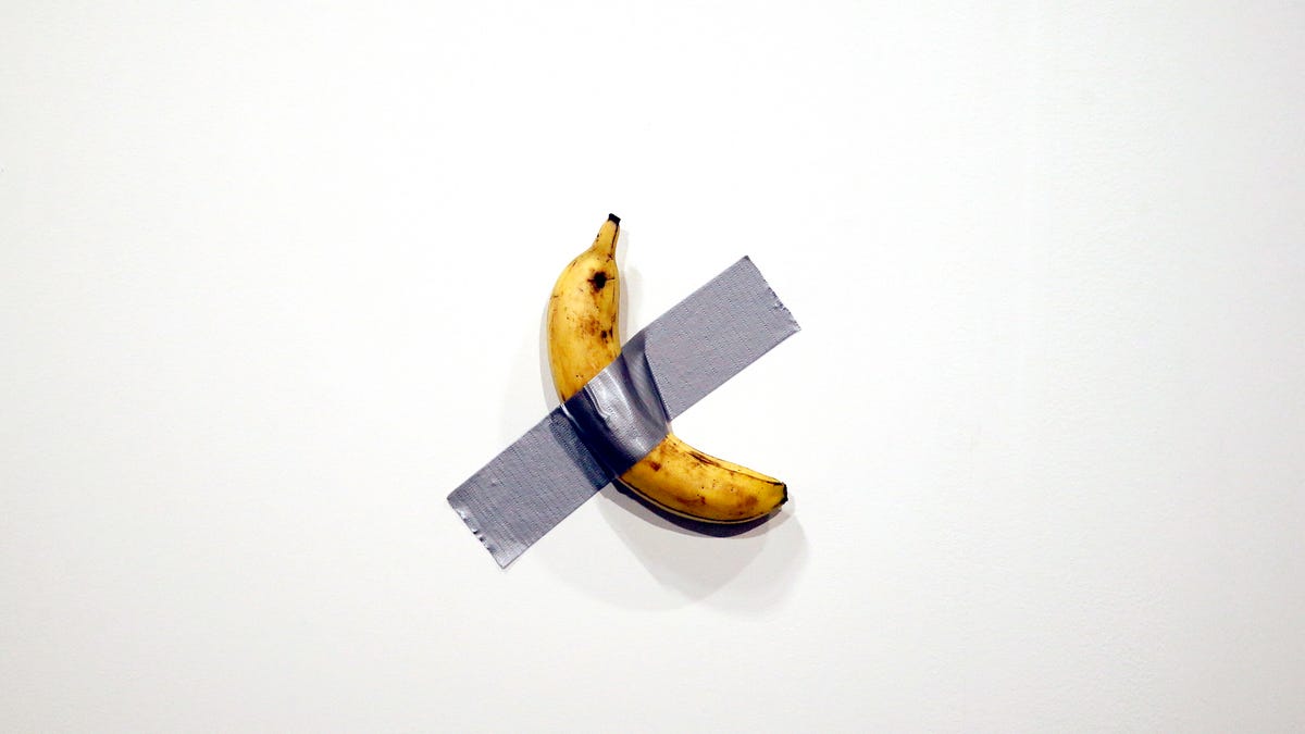 Banana art priced at $120,000 at Art Basel exhibit was eaten