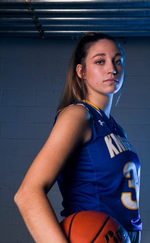 O'Gorman's Emma Ronsiek (31) poses for a portrait during basketball media day on Saturday, Dec. 7, 2019 at the Argus Leader.