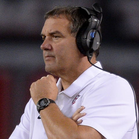 Brady Hoke is back at San Diego State, this time a