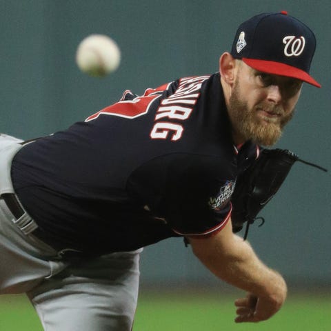 Stephen Strasburg was the MVP in the Nationals' wi