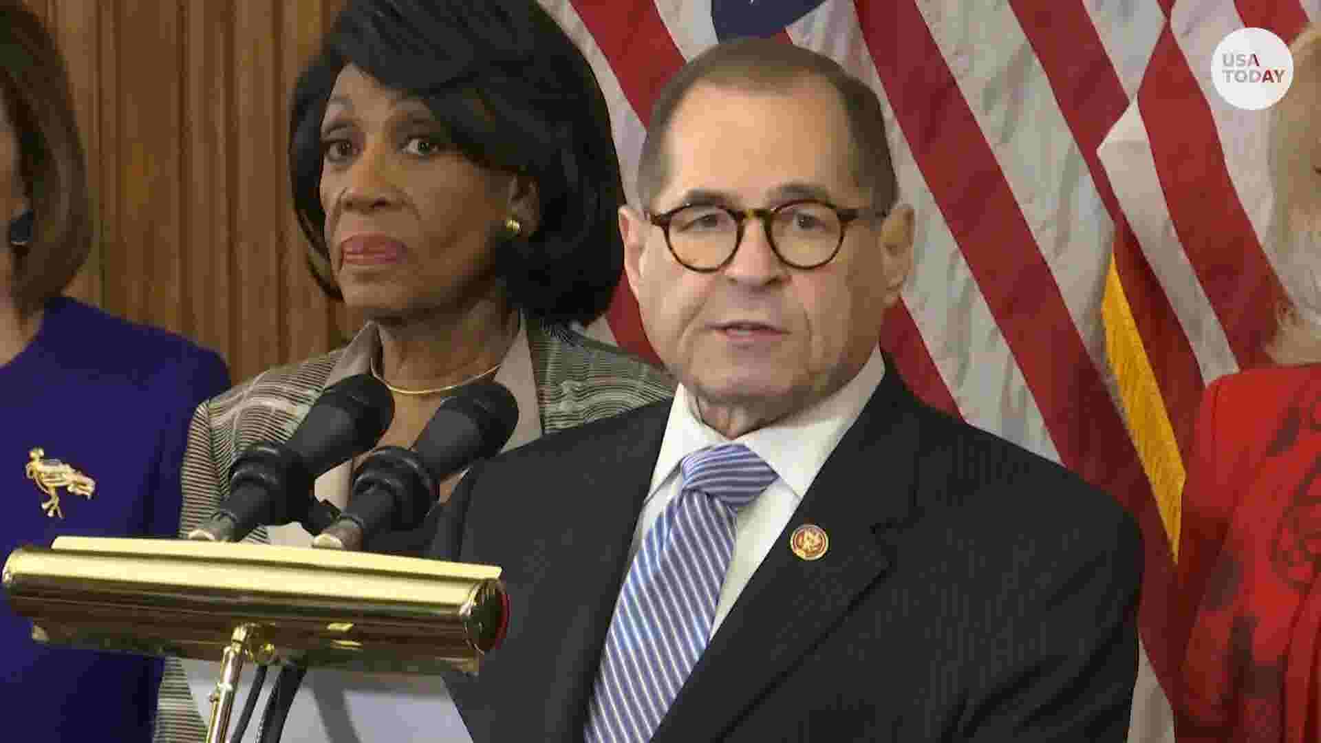 House democrats unveil two articles of impeachment against trump