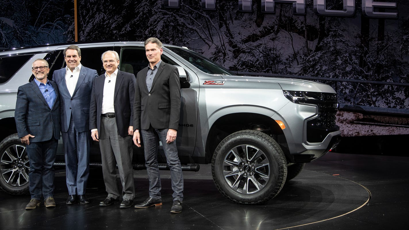 Chevrolet Unveils Redesigned Suburban Tahoe Sold In More