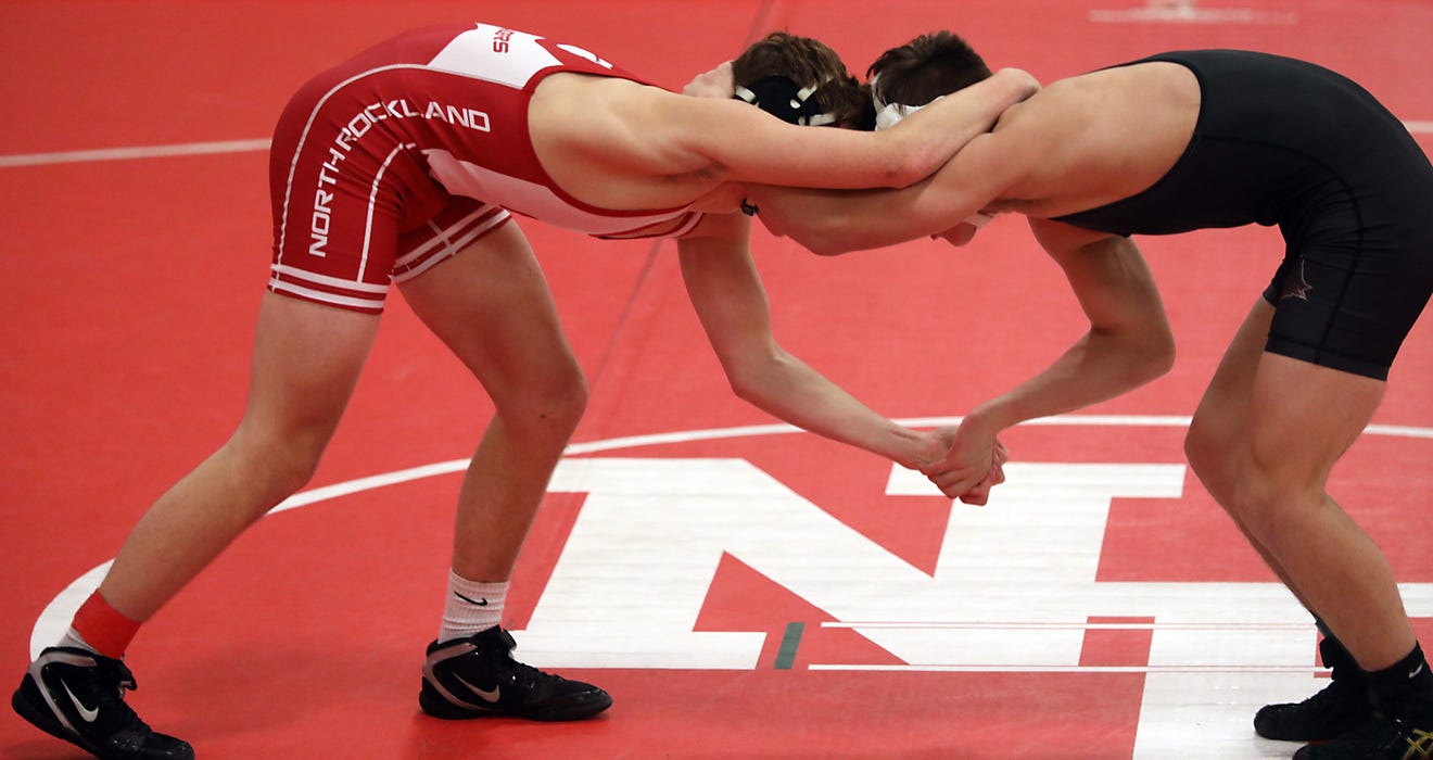 Wrestling Weight class rankings for large, small school divisions