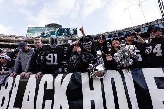 Oakland Raiders Fans Face Final Home Nfl Game Sunday Vs