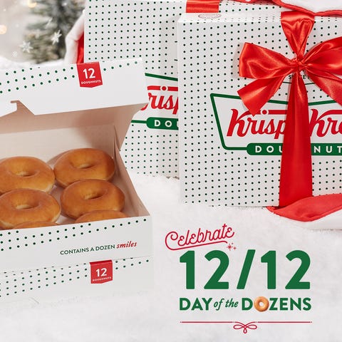 Krispy Kreme Doughnuts' Day of the Dozens is Dec. 