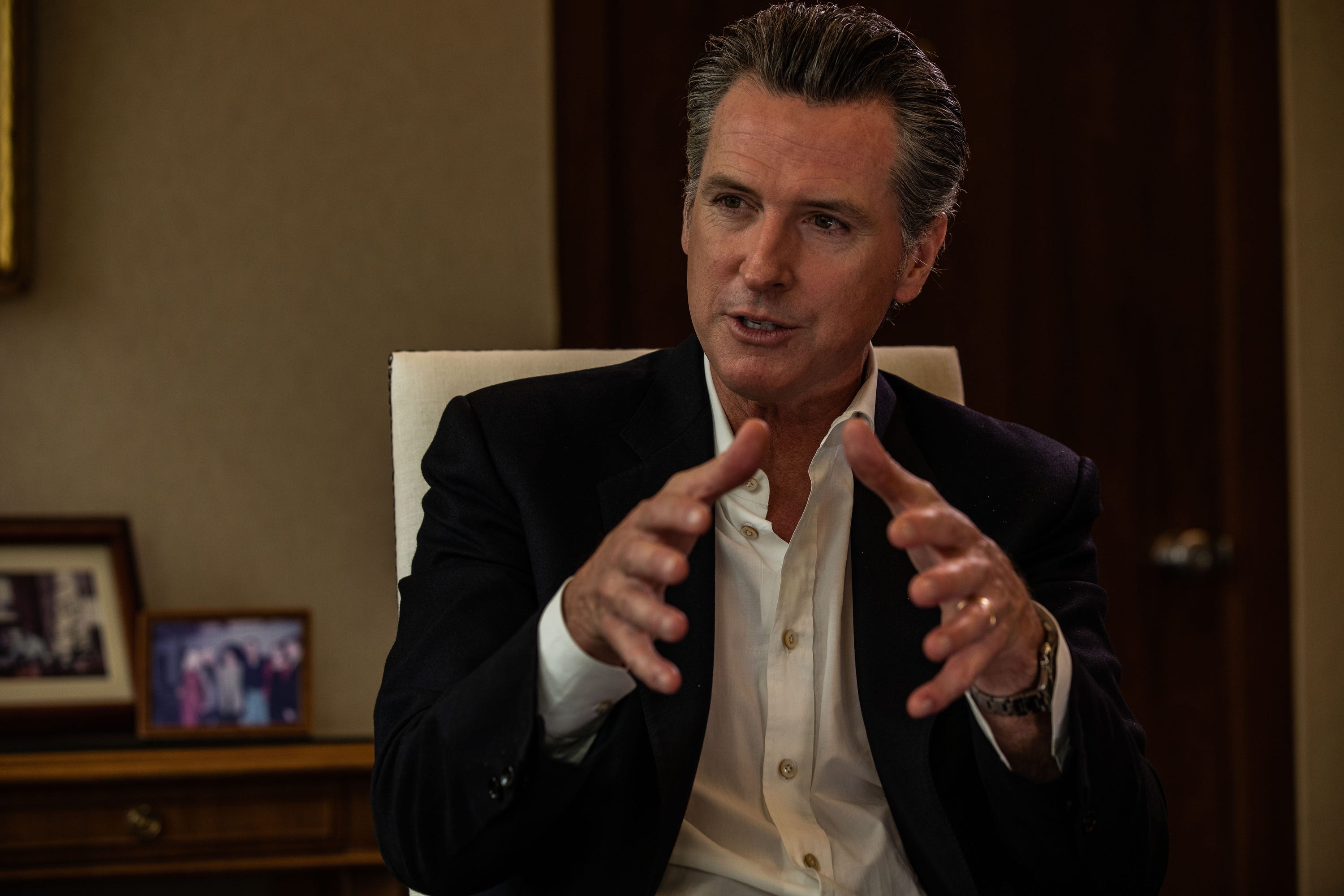 Gavin Newsom Trump War With California Won T End Soon Governor Says