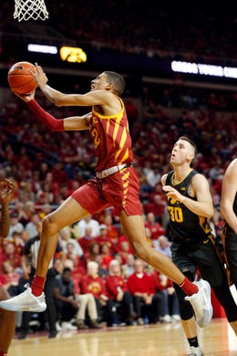 Tyrese Haliburton could be a lottery pick in the 2020 NBA Draft. (Photo: Zach Boyden-Holmes/The Register via Des Moines Register.)