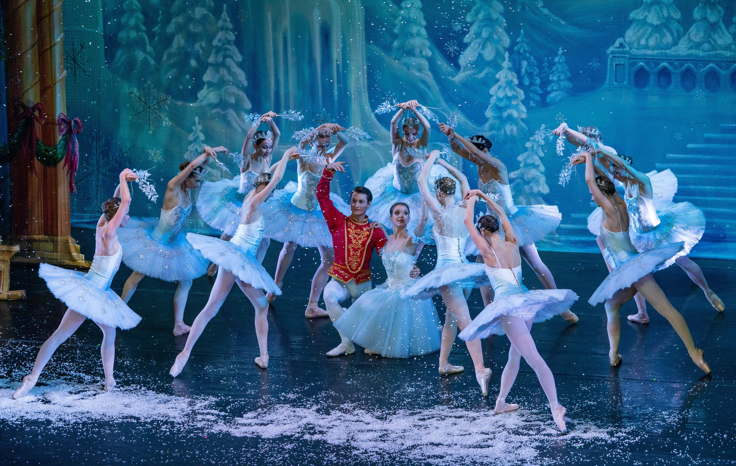 The Moscow Ballet's "Great Russian Nutcracker" features 36 dancers and 200 lush costumes.