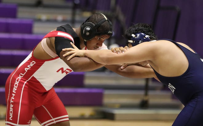 Section 1 Dual Meet Wrestling Tournament Division I meet at New Rochelle Dec. 12, 2019.