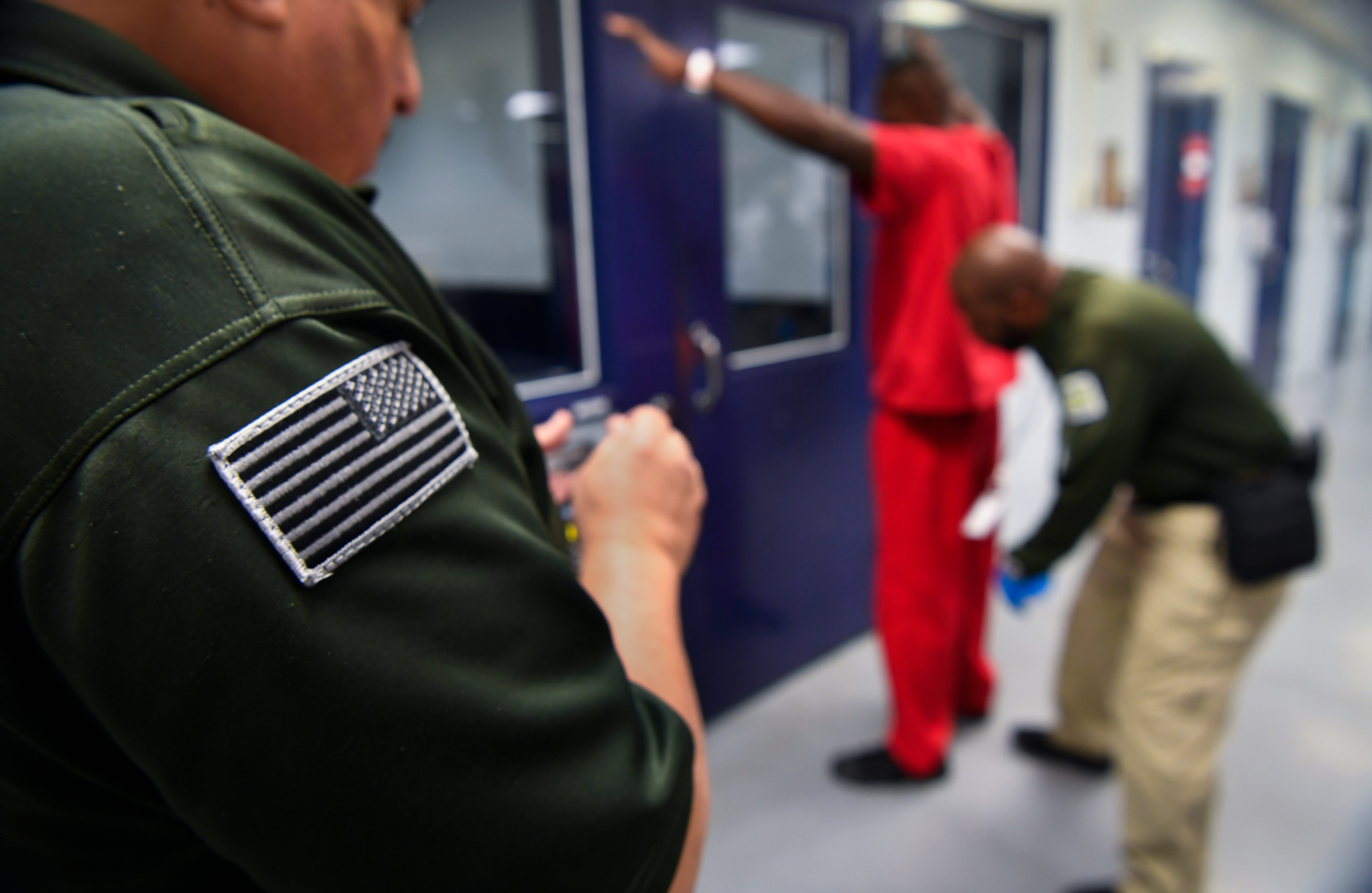 ​Incoming and outgoing immigration detainees are processed at the Krome Service Processing Center in Miami, Florida. Krome is an Immigration and Customs Enforcement (ICE) detention facility housing over 650 ICE detainees per day. 
​