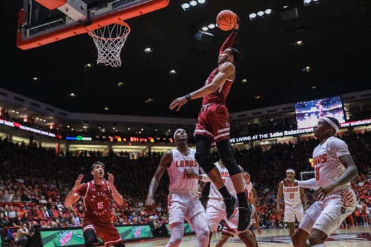 Nmsu Basketball Falls To Unm In Rivalry Rematch 69 62