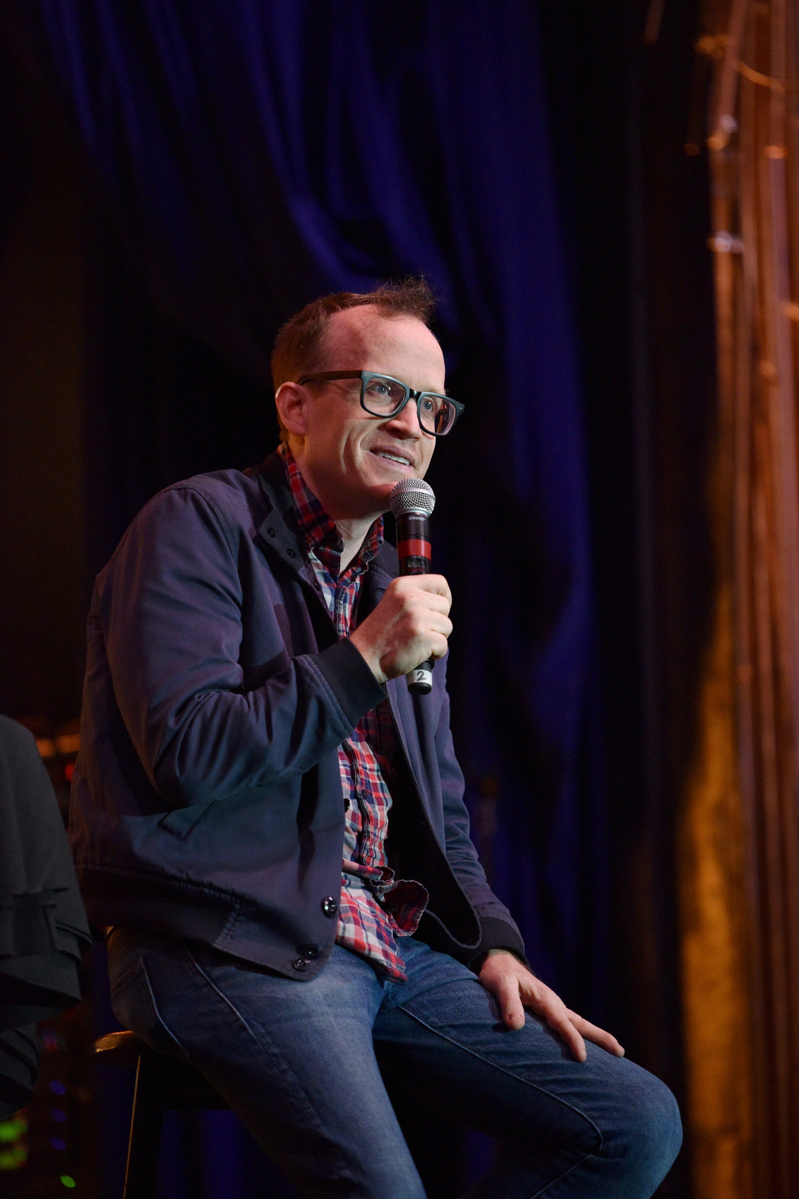 Chris Gethard performs onstage during Beautiful/Anonymous with Chris Gethard at Team Coco House during the New York Comedy Festival on Nov. 7, 2018 in New York City.