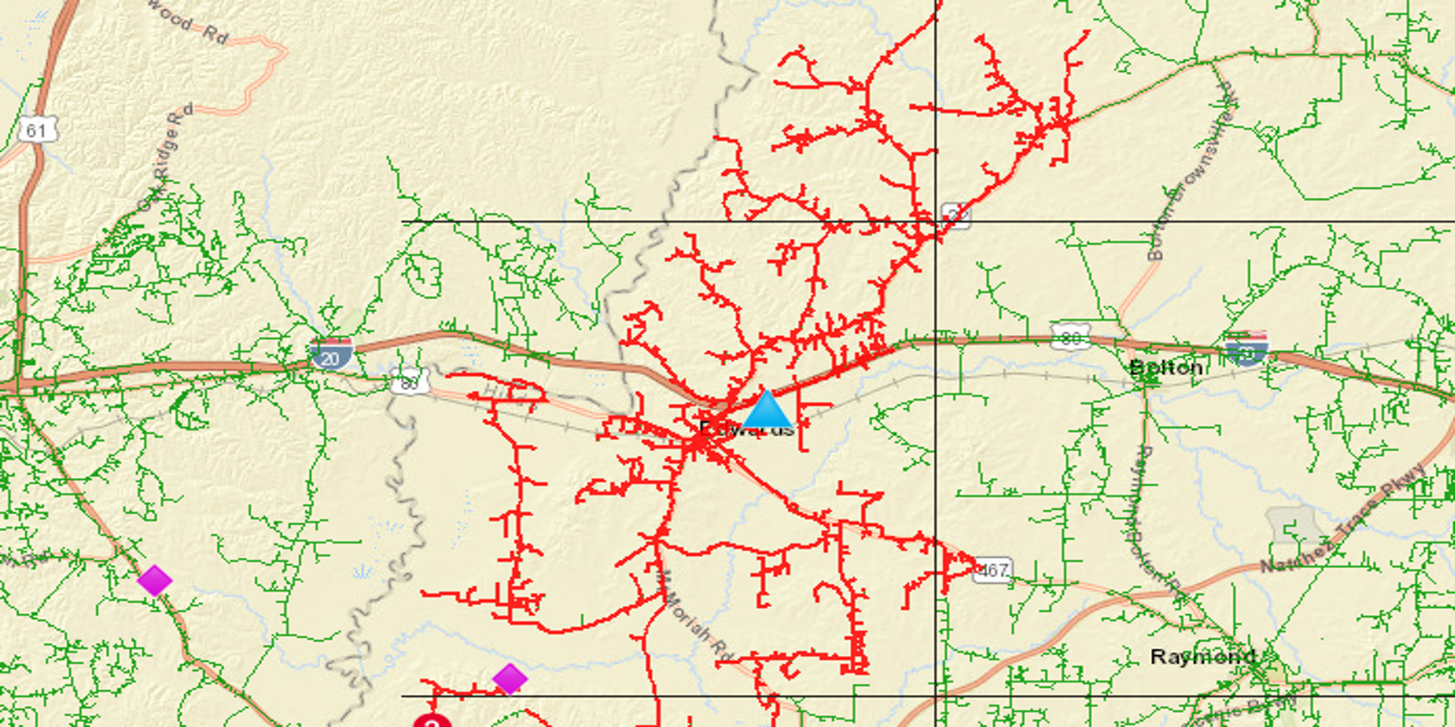 Power outages in Mississippi following tornadoes Entergy, Southern
