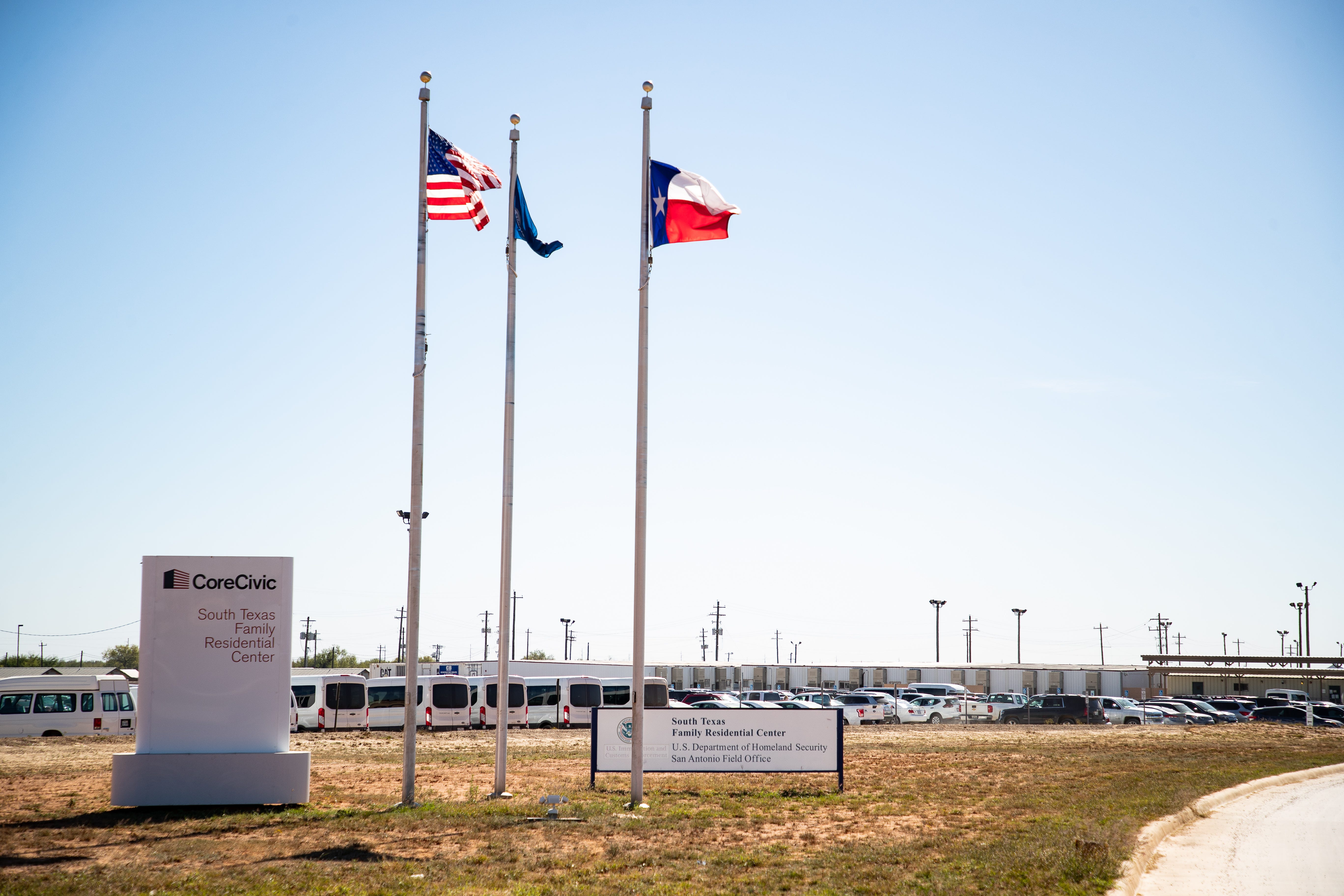 ICE has its South Texas Family Residential Center in Dilley, Texas.