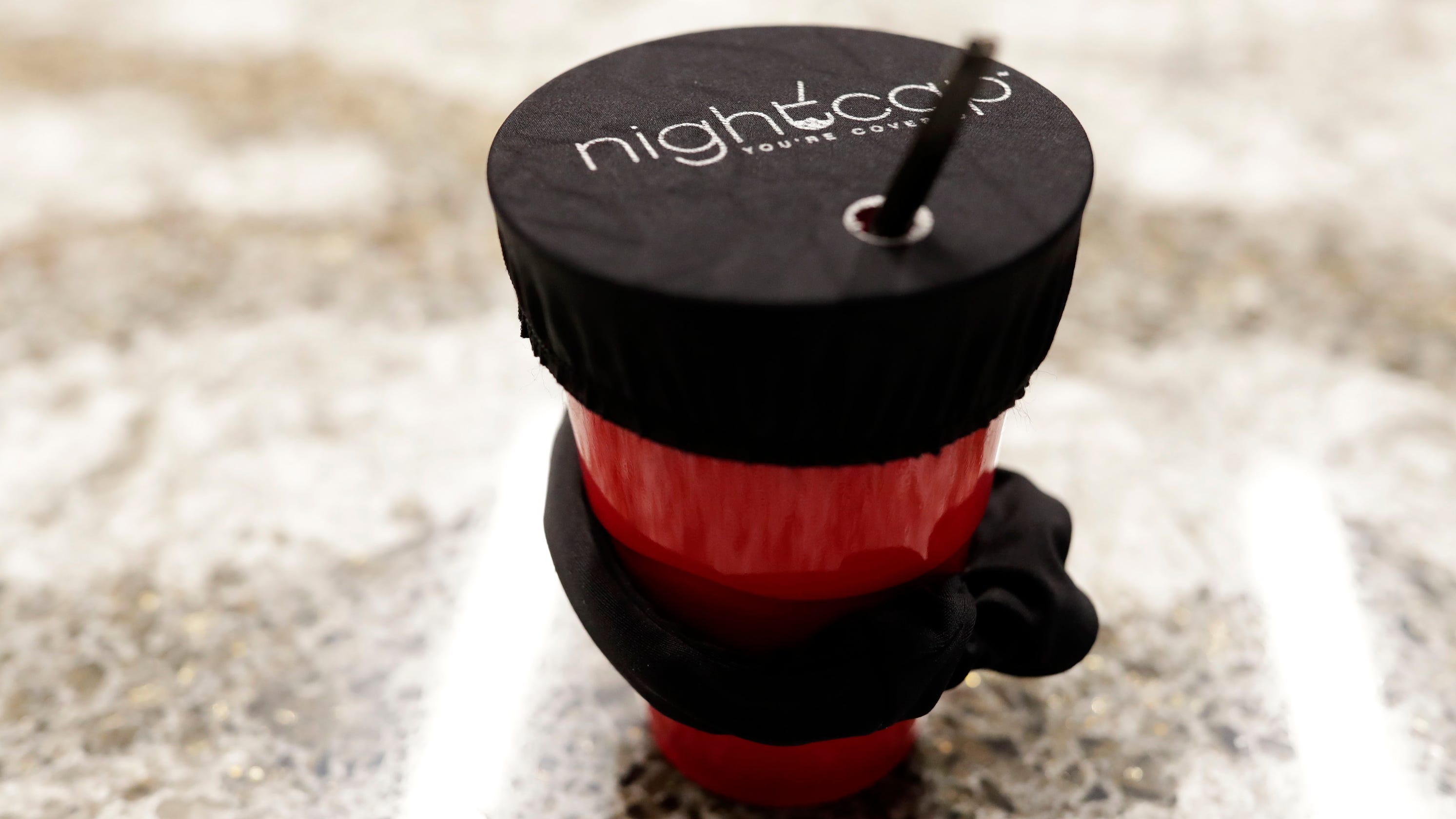 A custom scrunchie invented by FSU grad and his sister can help prevent date rape