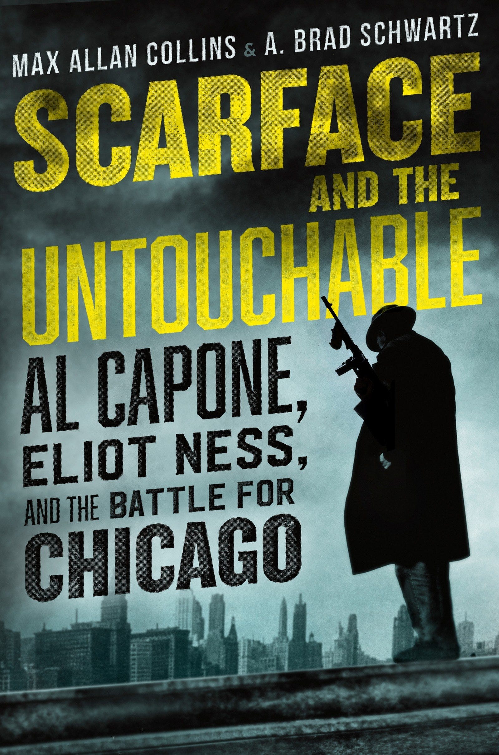 Iowa crime writer Max Allan Collins teamed with Princeton University graduate student A. Brad Schwartz to write the definitive history of Prohibition-era gangster Al Capone and the lawman who brought him down, Eliot Ness.