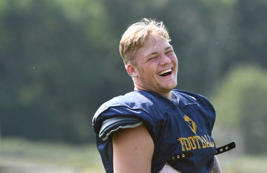 Port Huron Northern's Braiden McGregor was the first player to sign his national letter of intent with Michigan on Wednesday.